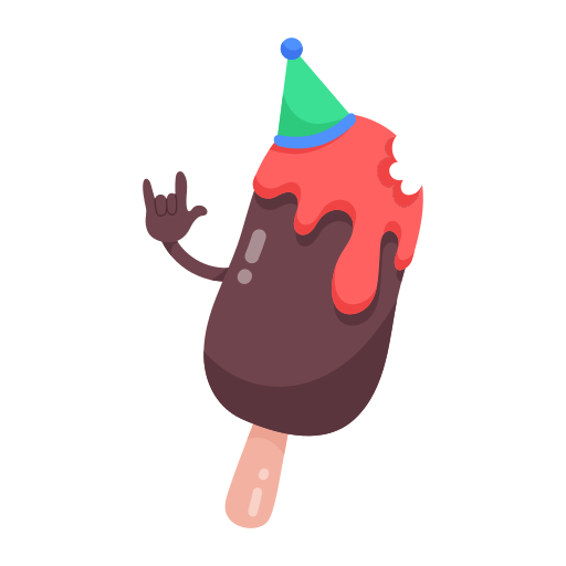 eiscreme kostenlos Sticker
