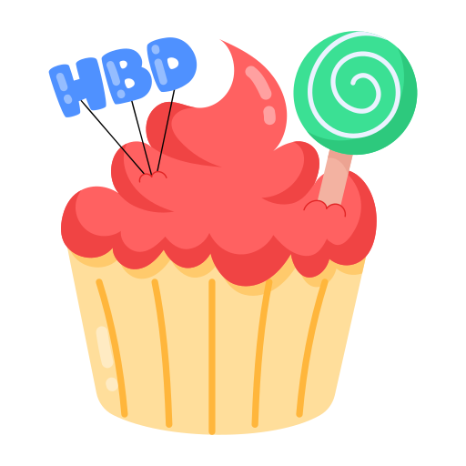 Muffin free sticker Muffin free sticker