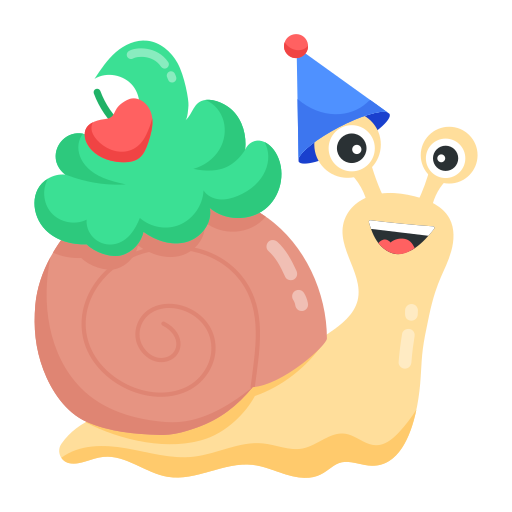 Snail free sticker Snail free sticker
