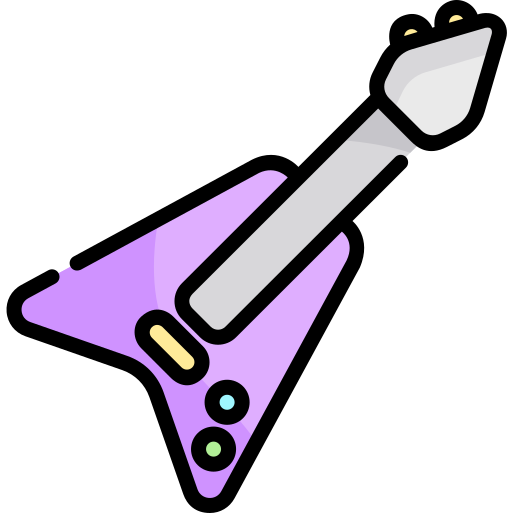 guitarra icono gratis
