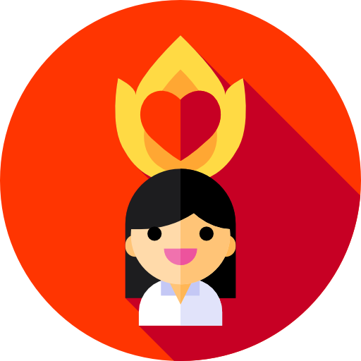 Passion Flat Circular Flat icon