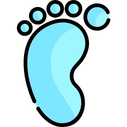 fußabdruck kostenlos Icon fußabdruck kostenlos Icon