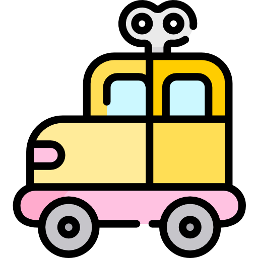 Toy car free icon