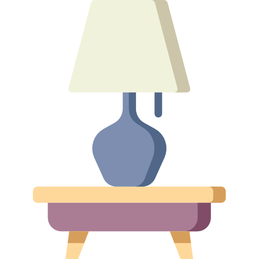 Table lamp - Free furniture and household icons