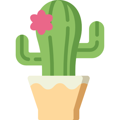 Transparent Cactus Vector Png - Vector Png Cacto, Png Download