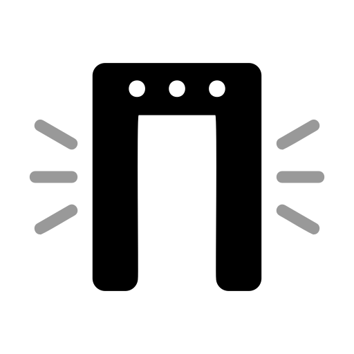 detector de metales icono gratis