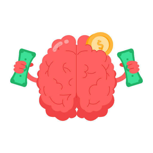 Brain free sticker