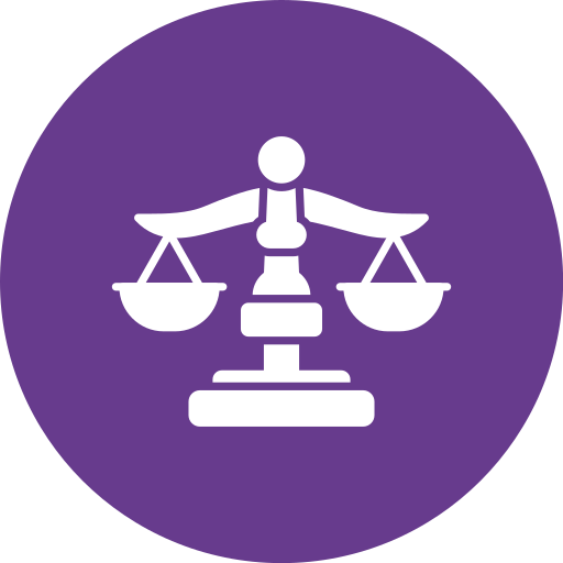 justicia icono gratis