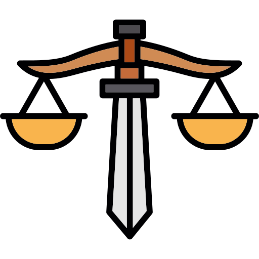 justicia icono gratis