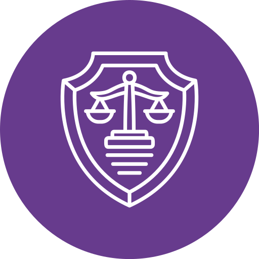 justice Icône gratuit