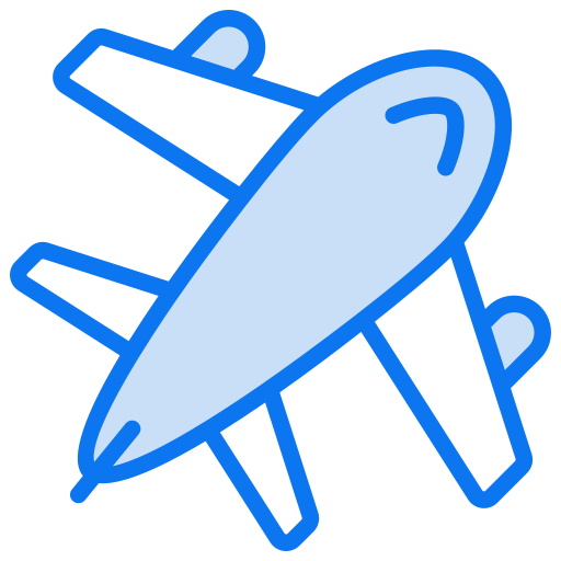 Air delivery - Free travel icons