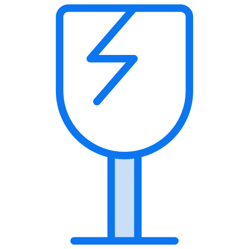 Broken glass free icon