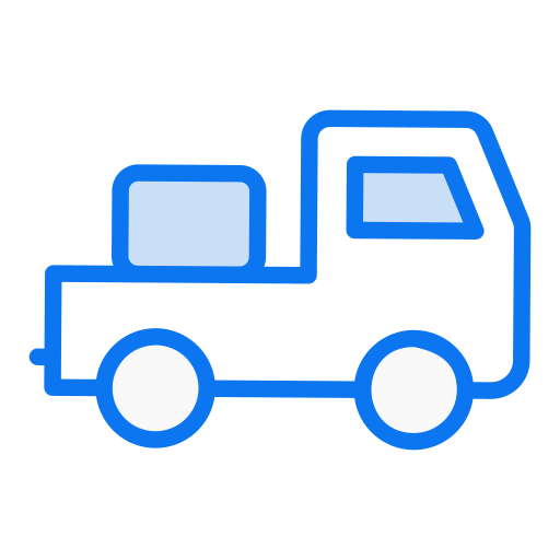 camión de reparto icono gratis