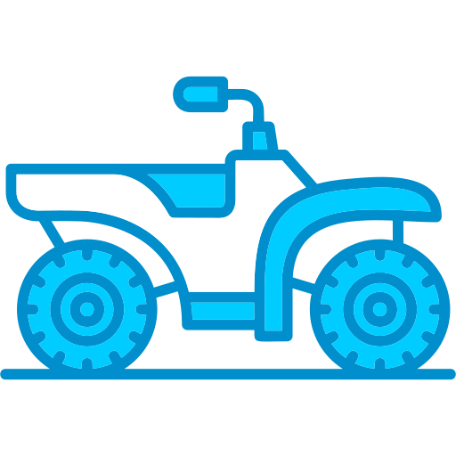 Quad - Free transportation icons