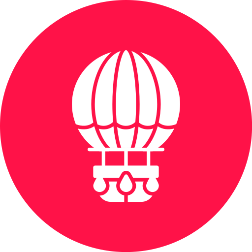 Воздушный шар бесплатно иконка