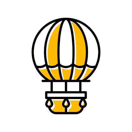 montgolfière Icône gratuit