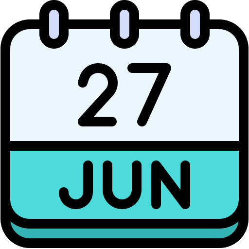 calendario mensual icono gratis