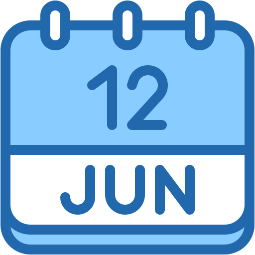 calendario mensual icono gratis