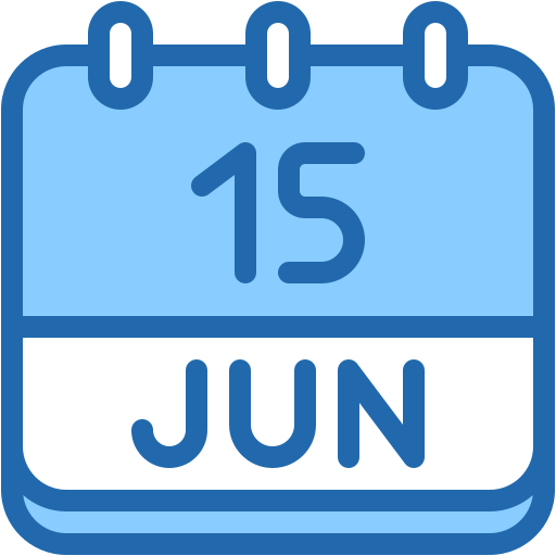 calendario mensual icono gratis