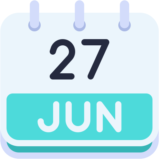 calendario mensual icono gratis