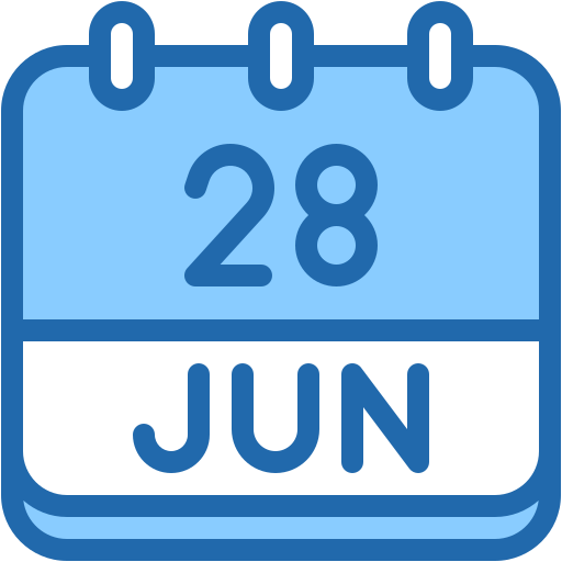 calendario mensual icono gratis