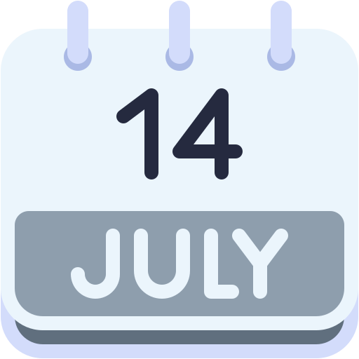 calendario mensual icono gratis