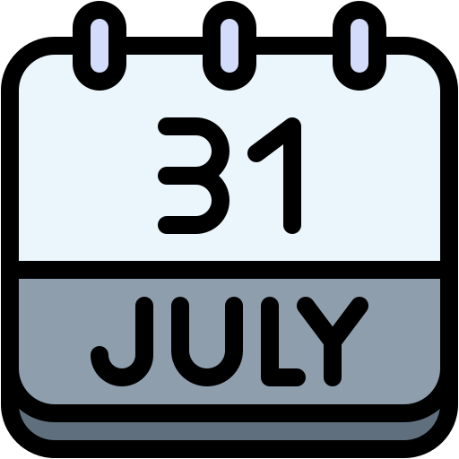Monthly calendar free icon
