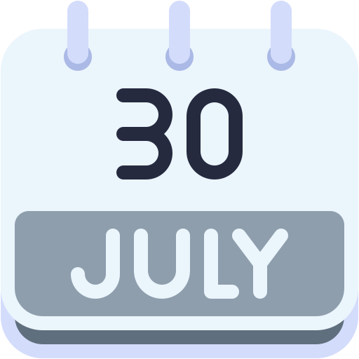 calendario mensual icono gratis