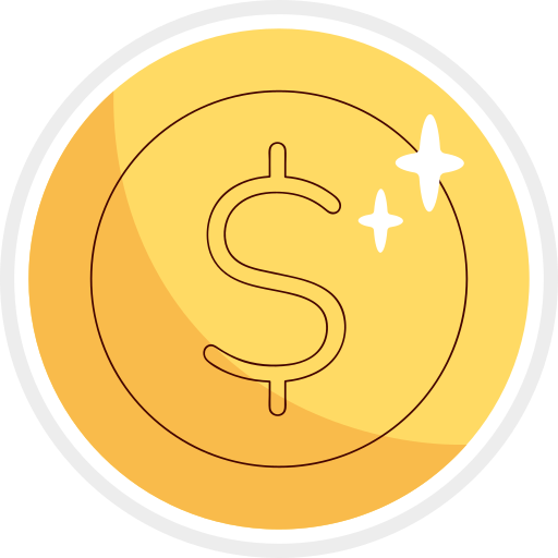 Coin free icon