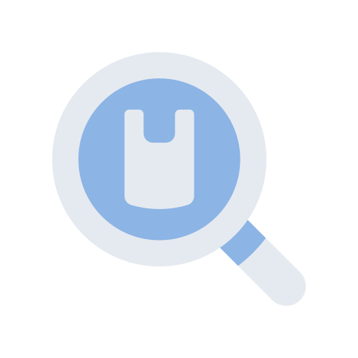 Magnification lens free icon