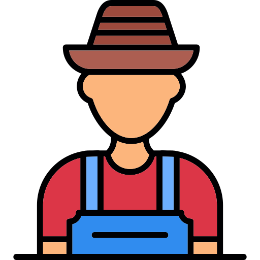 agricultor icono gratis