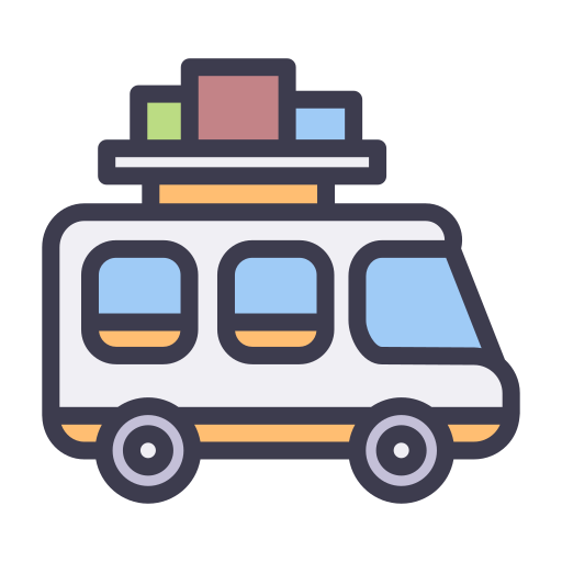 autocaravana icono gratis