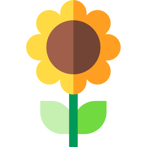 girasol icono gratis