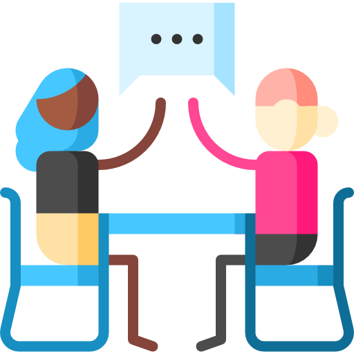 reunión icono gratis