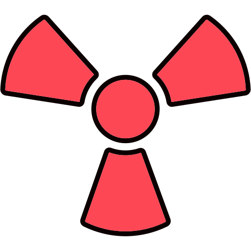 Nuclear free icon Nuclear free icon