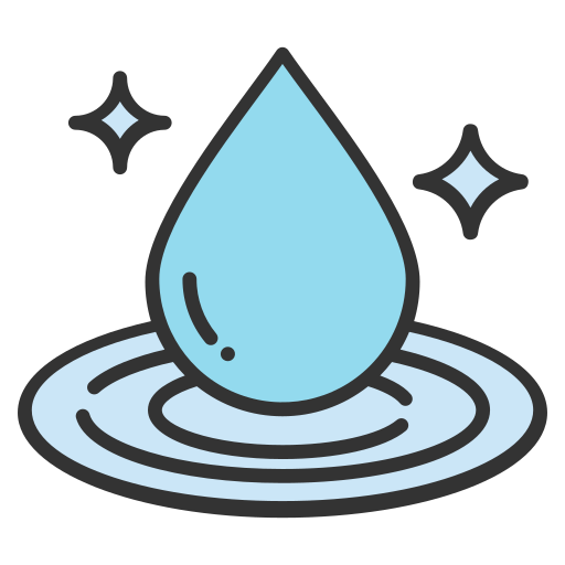 agua limpia icono gratis