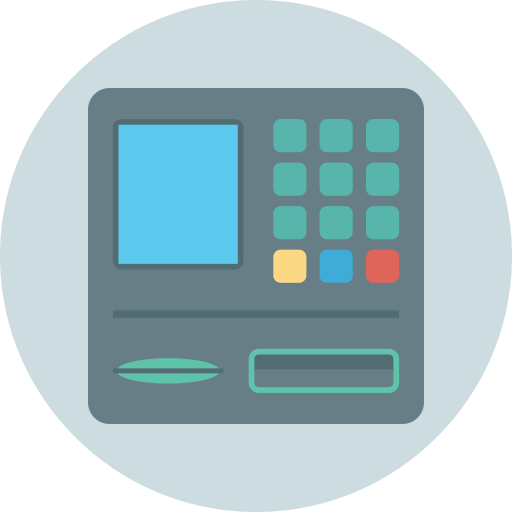 Atm machine free icon Atm machine free icon