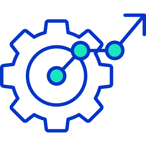 flujo de fondos icono gratis