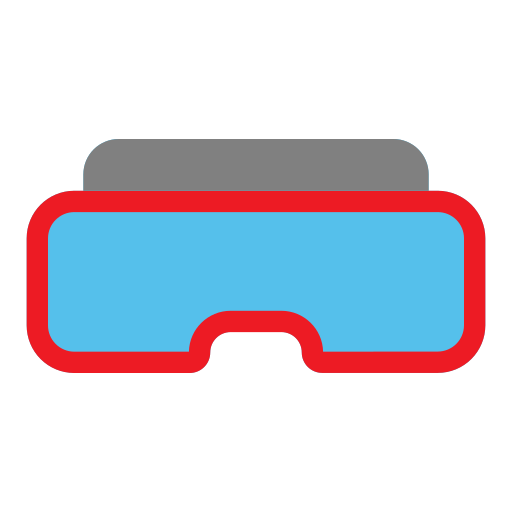 gafas de realidad virtual icono gratis