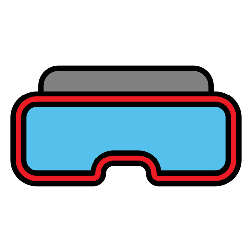 gafas de realidad virtual icono gratis