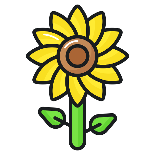 girasol icono gratis