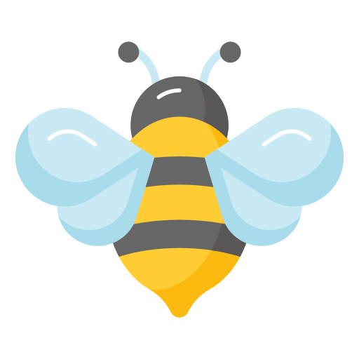 abeja icono gratis