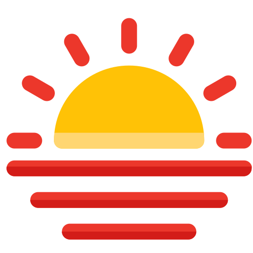 Sunset free icon Sunset free icon