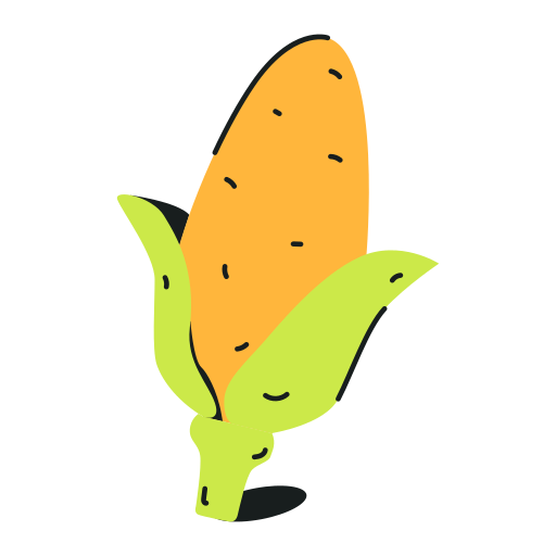 Corn free sticker Corn free sticker