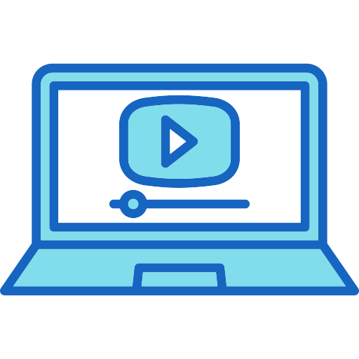 reproductor de video icono gratis