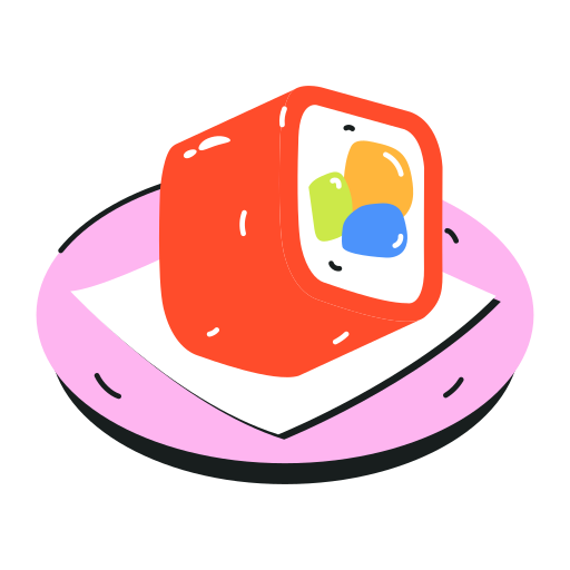 Sushi free sticker Sushi free sticker