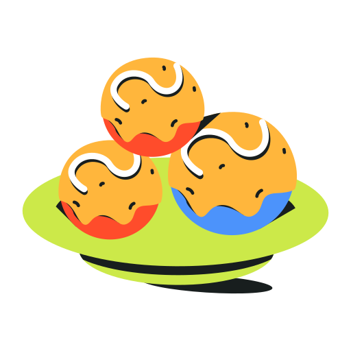 takoyaki gratuit sticker