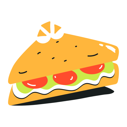 sándwich gratis sticker