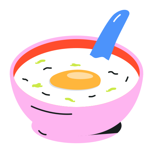 Rice Stickers - Free food and restaurant Stickers