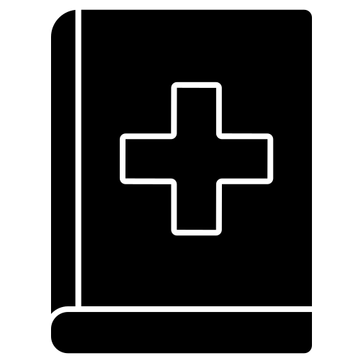 libro medico icono gratis